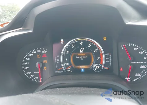 2016 Chevrolet Corvette Stingray Z51 from USA, damaged, VIN 1G1YK2D76G5112503